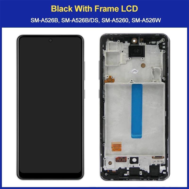 100% Tested For Samsung Galaxy A52 5G A5260 A526B A526F/DS LCD Display Touch Screen Digitizer Replacement for Samsung A526 lcd