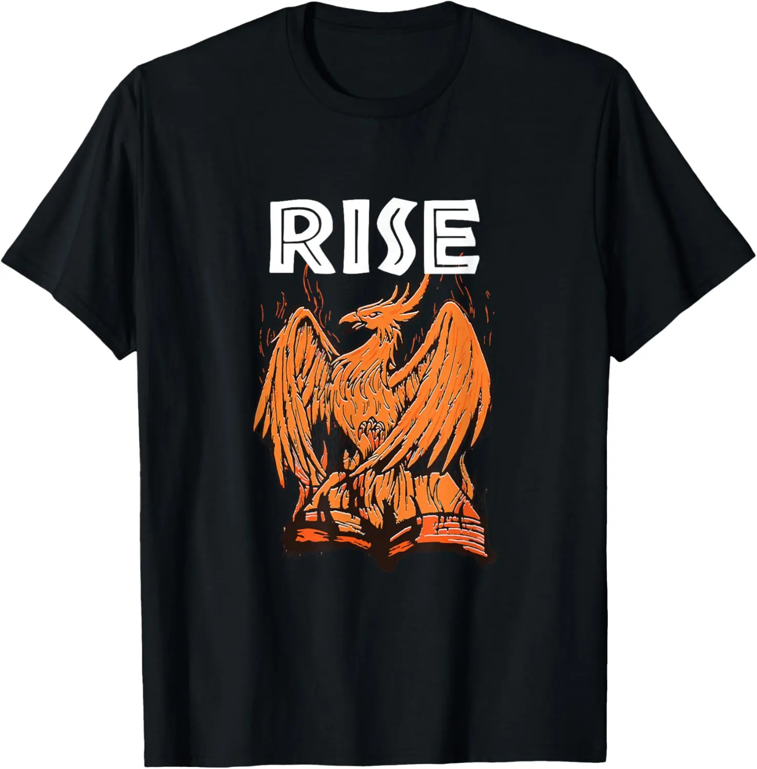 

Rise From The Ashes Rising Phoenix T-Shirt Fla