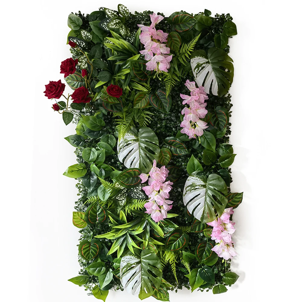 50CM * 100CM New Artificial Plant Turtle Back Lawn Suitable for Hotel Wedding Scene Decoration Wall Panel Decoration