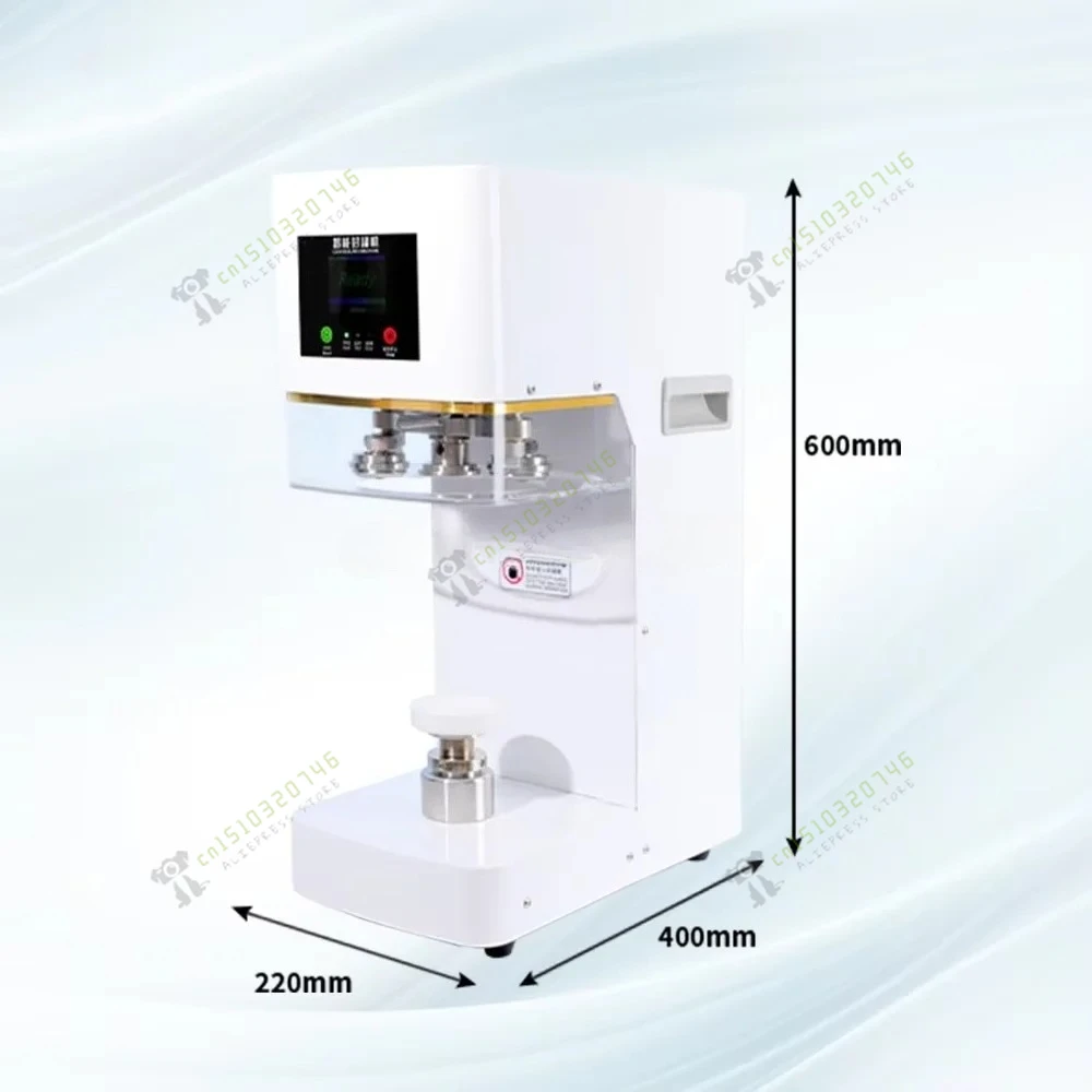 Automatic Can Sealer - Layered Beverage and Boba Milk Tea Non-Woven Sealing