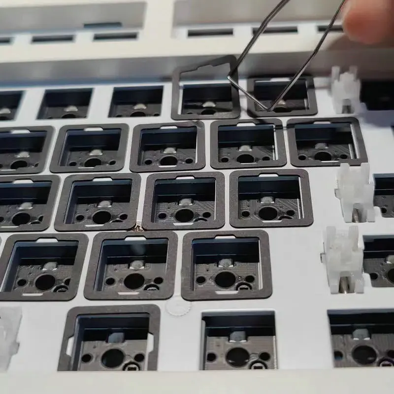 120Pcs Poron IXPE EVA Pad Für Hot Swap Mechanische Tastatur Schalter Reduzieren Lärm DIY Tastatur Kits Stumm Schaum Pads – Detail 10