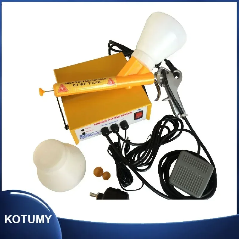 Portable Manual Spray Gun 220V Powder Coating Electrostatic Powder Coating System Painting Machine Powder Paint