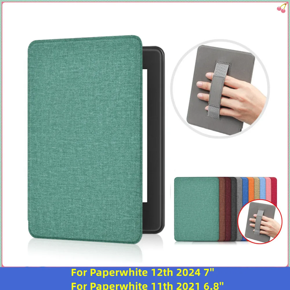 

Магнитный чехол Smart Cover для Kindle Paperwhite 11-го поколения Signature Edition 6,8 дюйма 12th Colorsoft 7 дюймов чехол для электронного чтения Funda