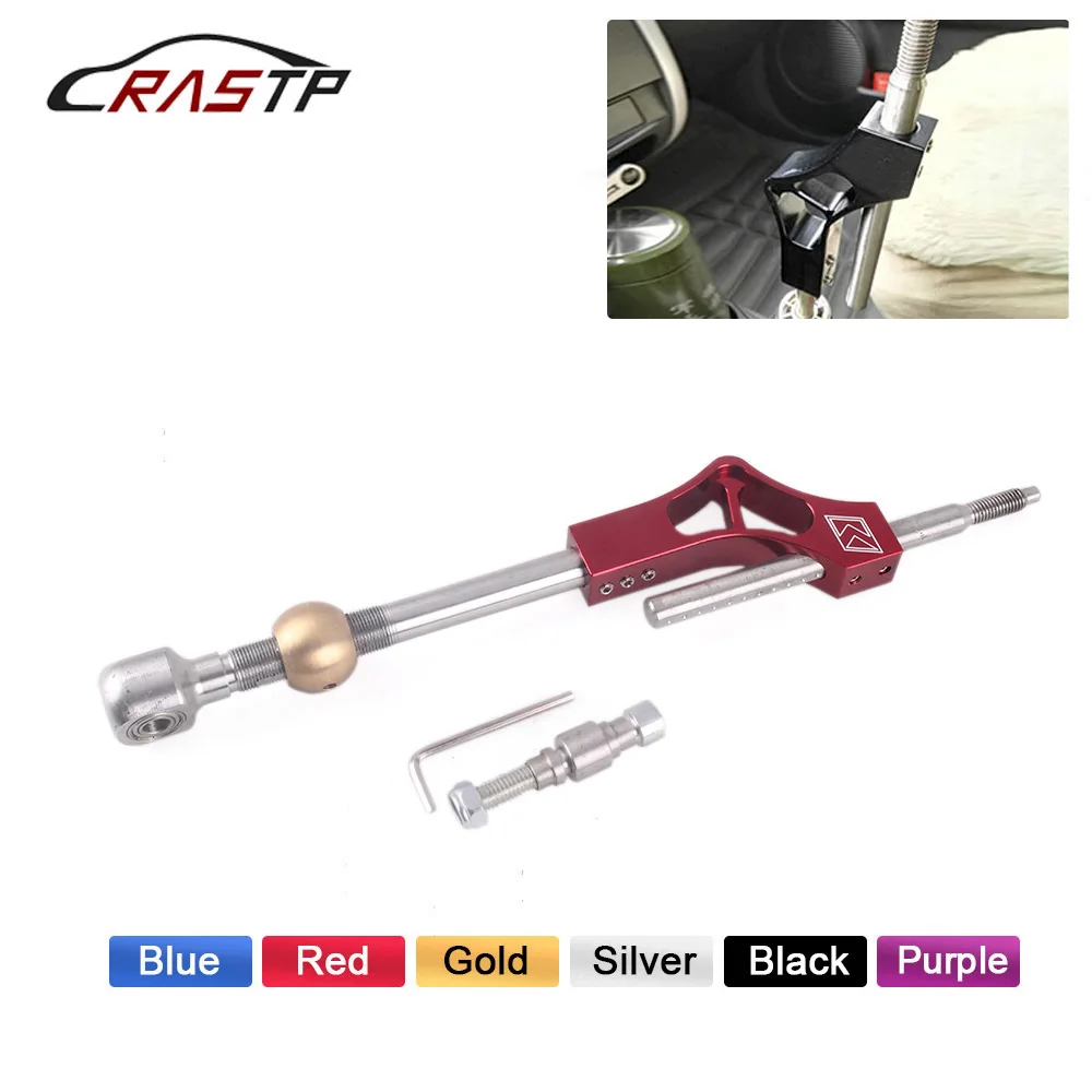 RASTP-New For Honda Civic Integra CRX B16 B18 B20 D16 Adjustable Extender Pro Circuit Short Shifter circuit with Logo RS-SFN022