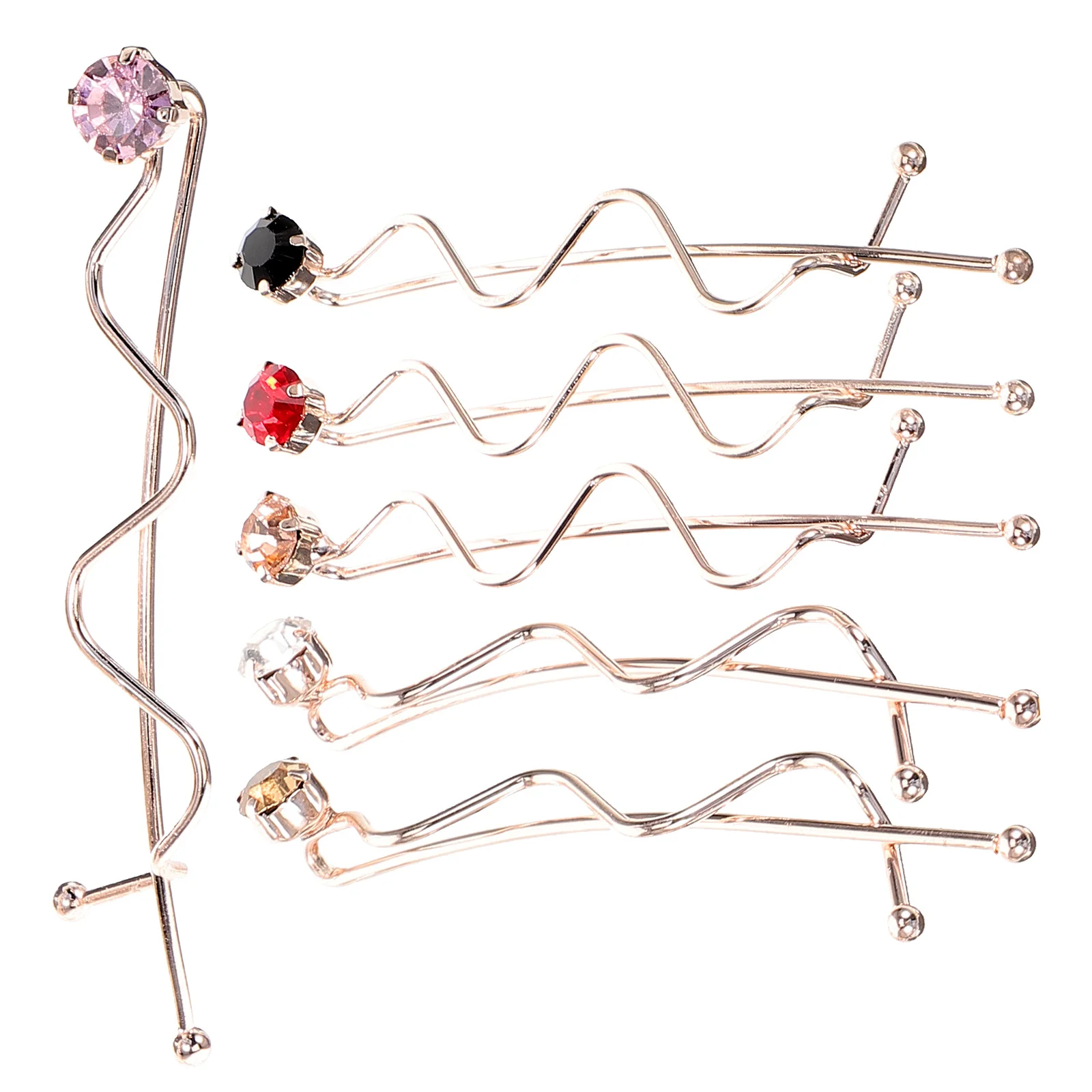 

6 шт. красивые маленькие заколки для волос, декоративные аксессуары для женщин, милые заколки, заколки