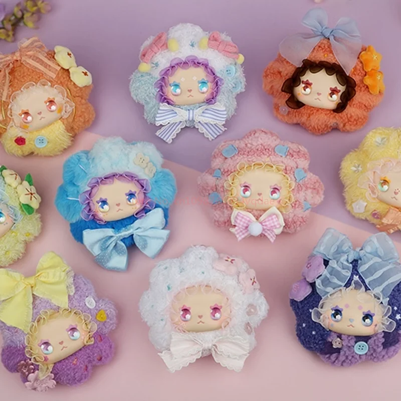 جديد جميل إيما زهرة الطلب صندوق أعمى ألعاب من نسيج مخملي قلادة صندوق غامض لطيف الفتاة غرفة الديكور لعبة هدية عيد ميلاد مفاجأة