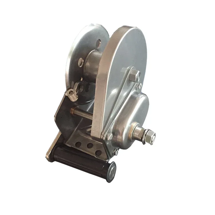 

2600lb Hand stainless steel anchor drum winch