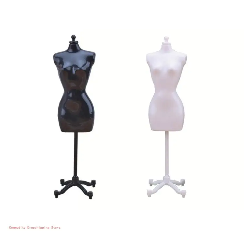 Multi-style for Doll Dressup Model Gown Mannequin Model Stand Fits Women Sizes Female Dress Hollow Body T-shirt Display