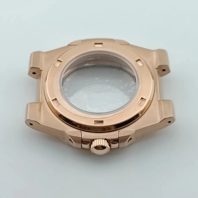 Assembly Accessories 43MM NH35 Watch Case Stainless Steel Sapphire Waterproof Mechanical Watch Accessories Fit NH36 Movement