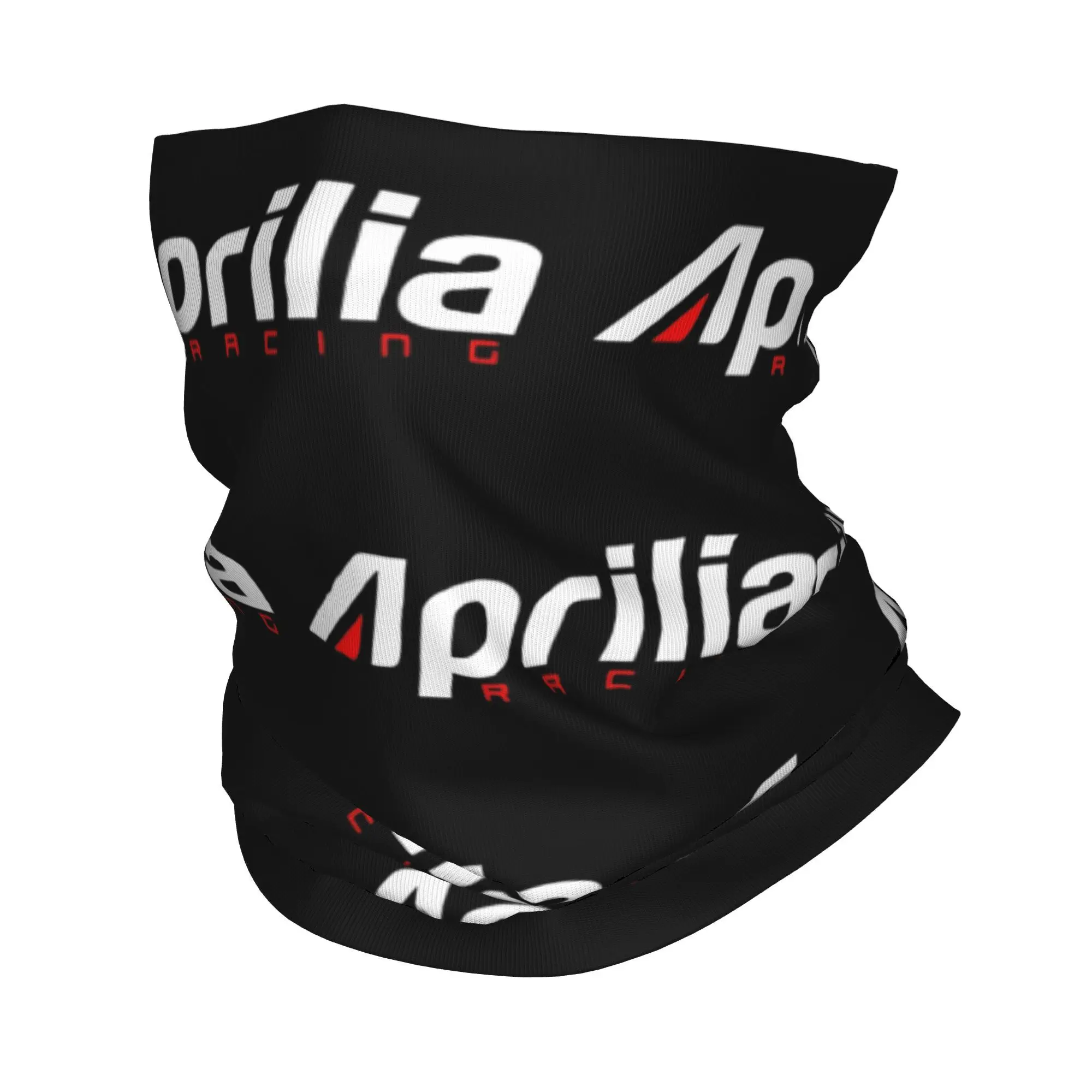 Custom Racing Aprilias Bandana Neck Gaiter for Ski Hunting Women Men Wrap Scarf Motorcycle Headband Warmer