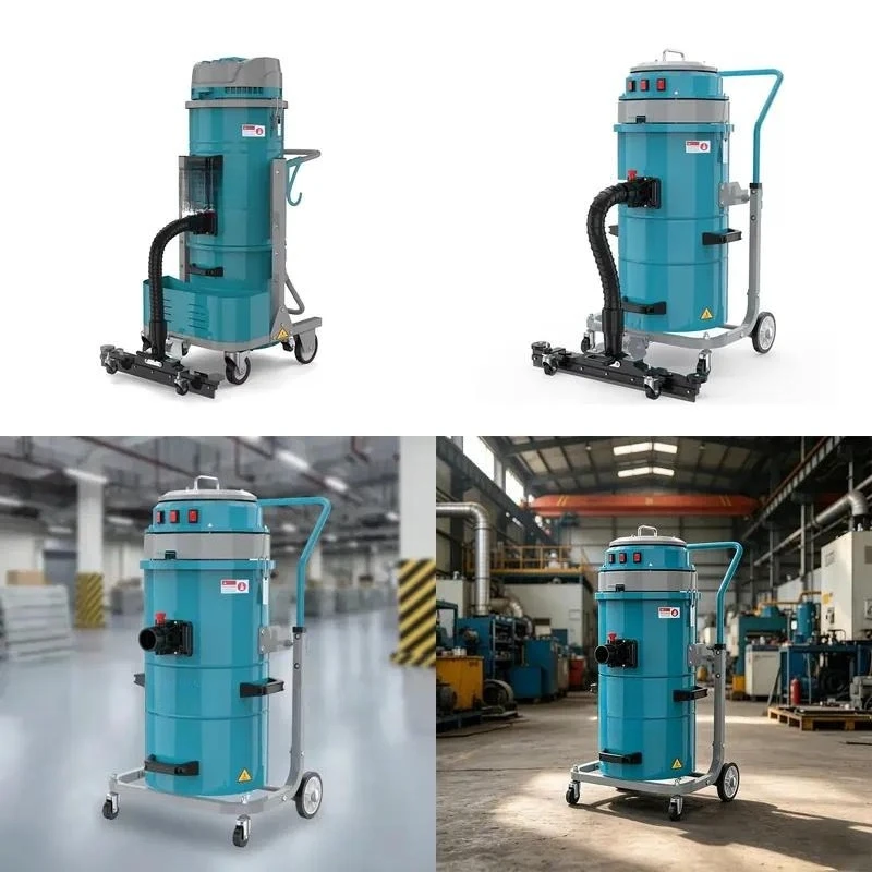 Industrial water filter vacuum cleaner 80L handheld wet and dry vacuum cleaner for commercial multi-industry cleaning