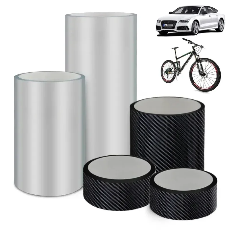 Transparent Bicycle Stickers Tape 3M 5M 10M Bike Frame Protector Cycling Tape Film Invisible Scratch