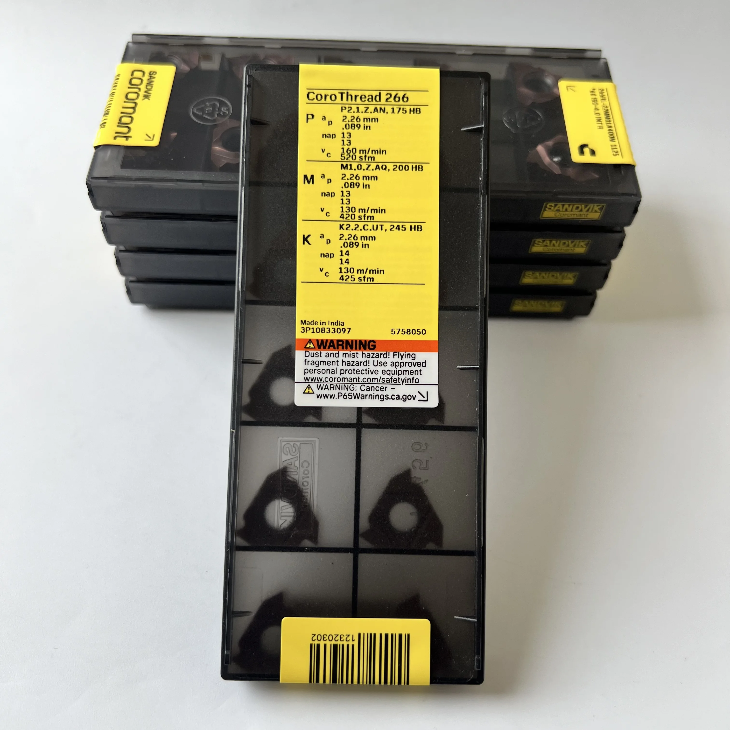 

266RL-22MM01A450M 1020 Threaded CNC blade 266RL-22MM01A450M 1125