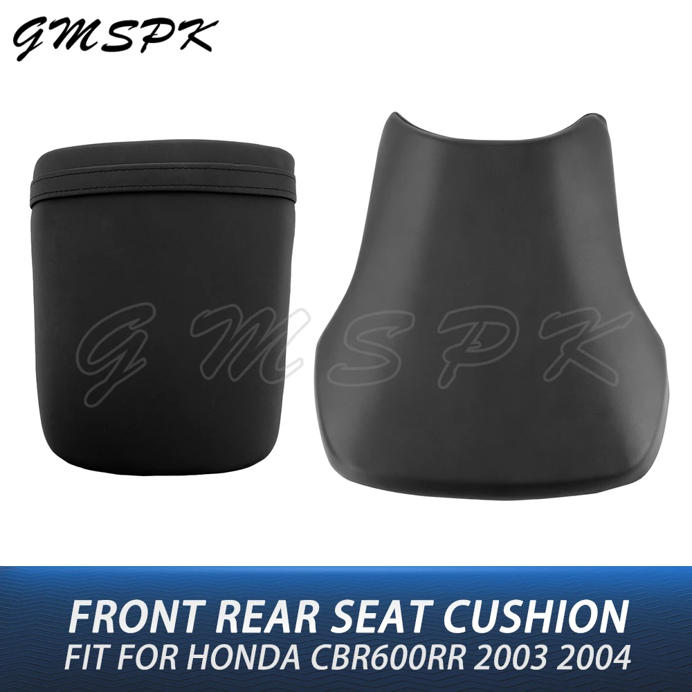Motorcycle Front Driver Seat And Rear Passenger Saddle Cushion Pad Fit for Honda CBR600RR CBR 600RR CBR 600 RR F5 2003 2004
