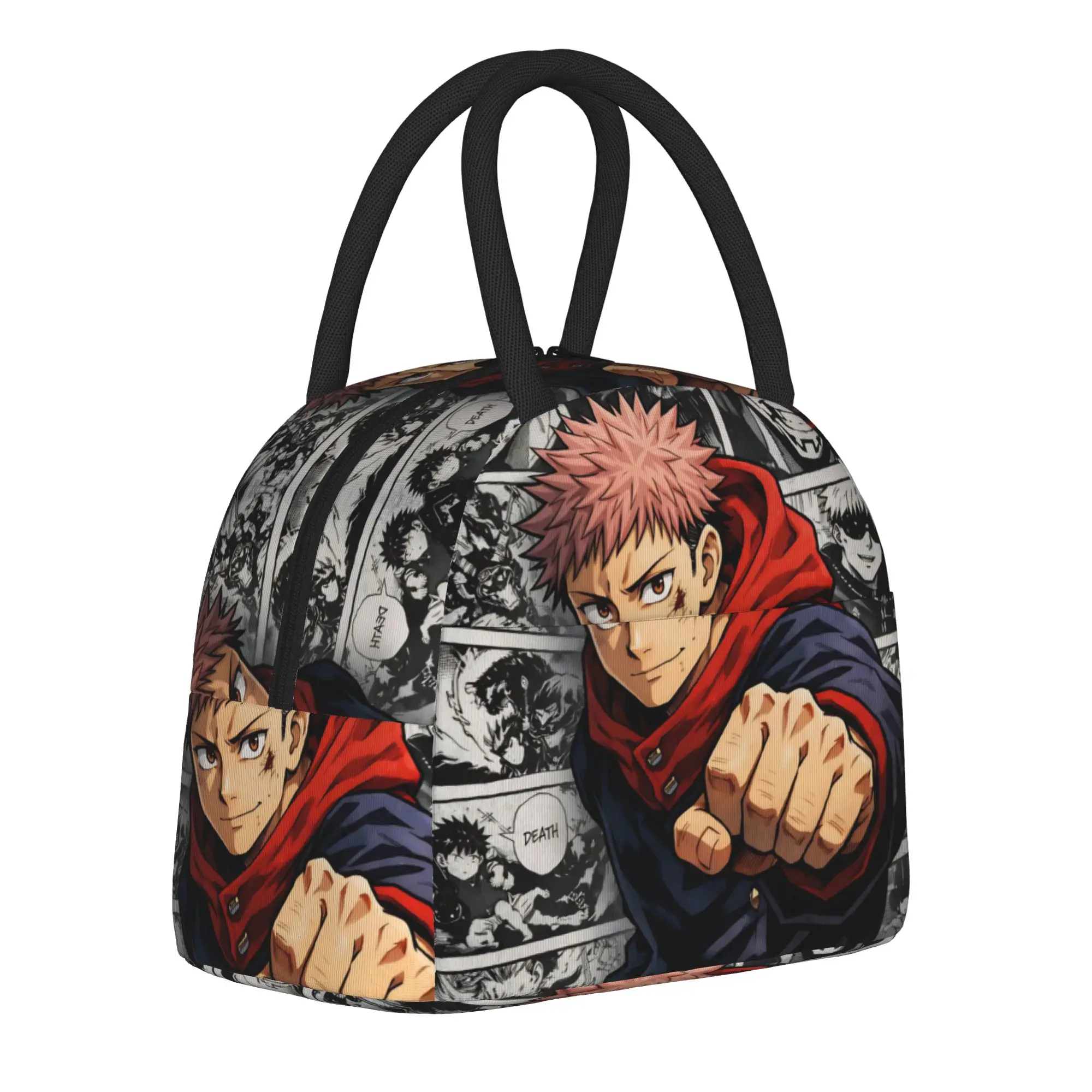 Lunch Boxes Itadori Yuji  Merch  JJK Anime  Food Box Unique Design Cooler Thermal Bento Box For School