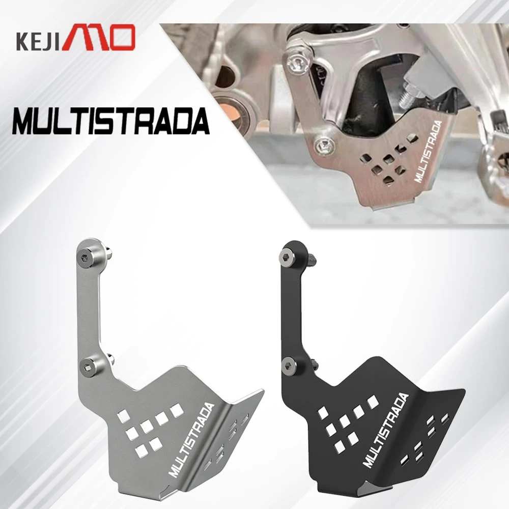 Motorcycle Accessories Rear Brake Pump Cover Protector For Ducati Multistrada V4 V4S Pikes Peak 2021 2022 2023 2024 2025 2026