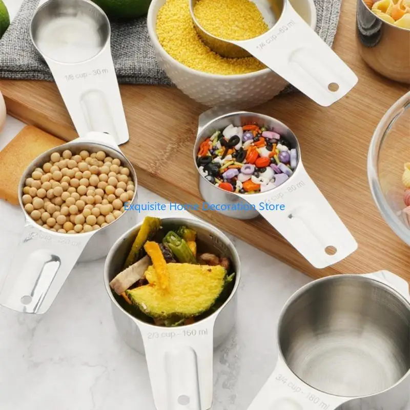 

L5BF Durable Stainless Steel Measuring Spoon Set For Precise Ingredient Portioning
