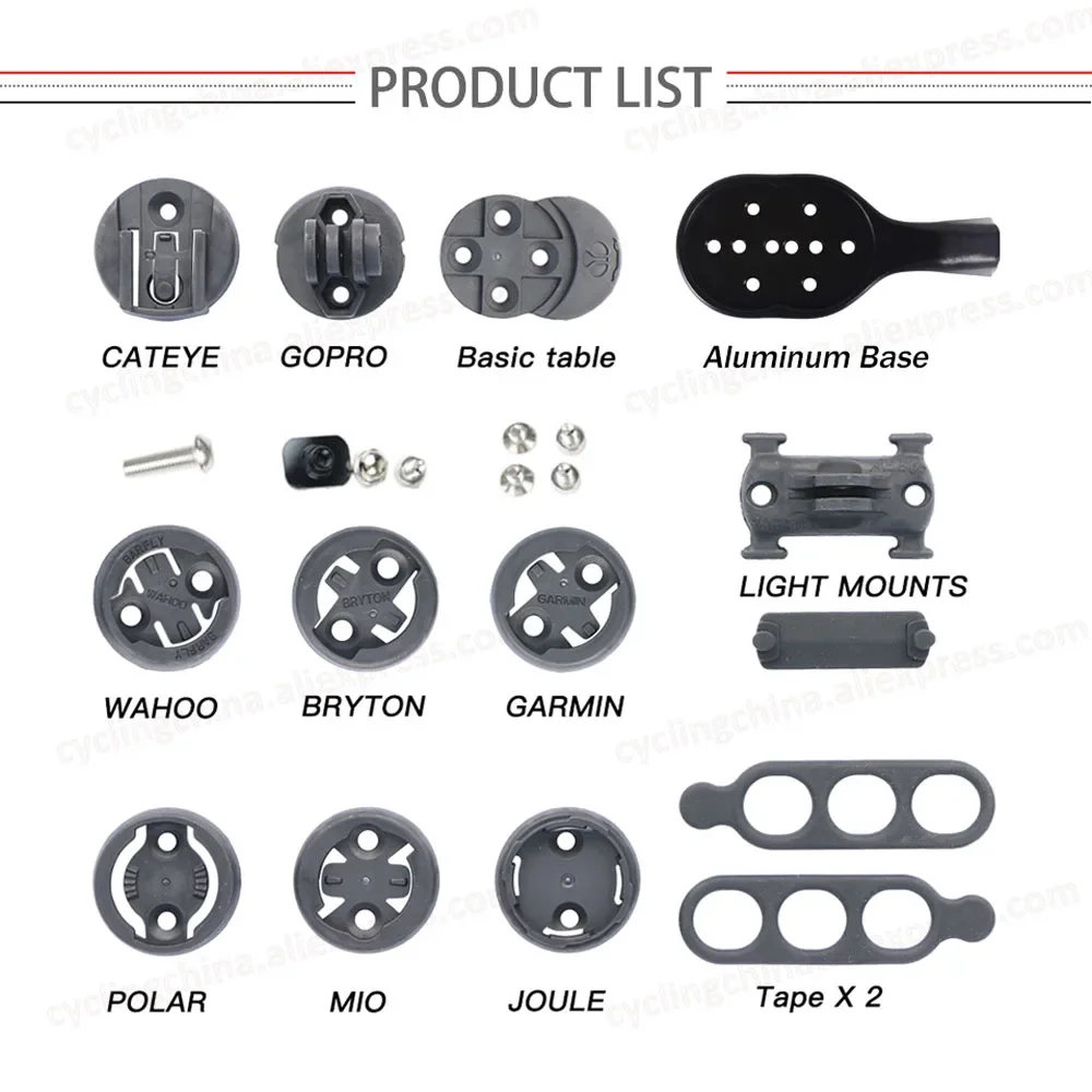 Multifunction For SL6 SL7 Stems Accessory Fit Future Cerveo Felt AR Stems Seamless Integration Aluminum Base Computer Mount