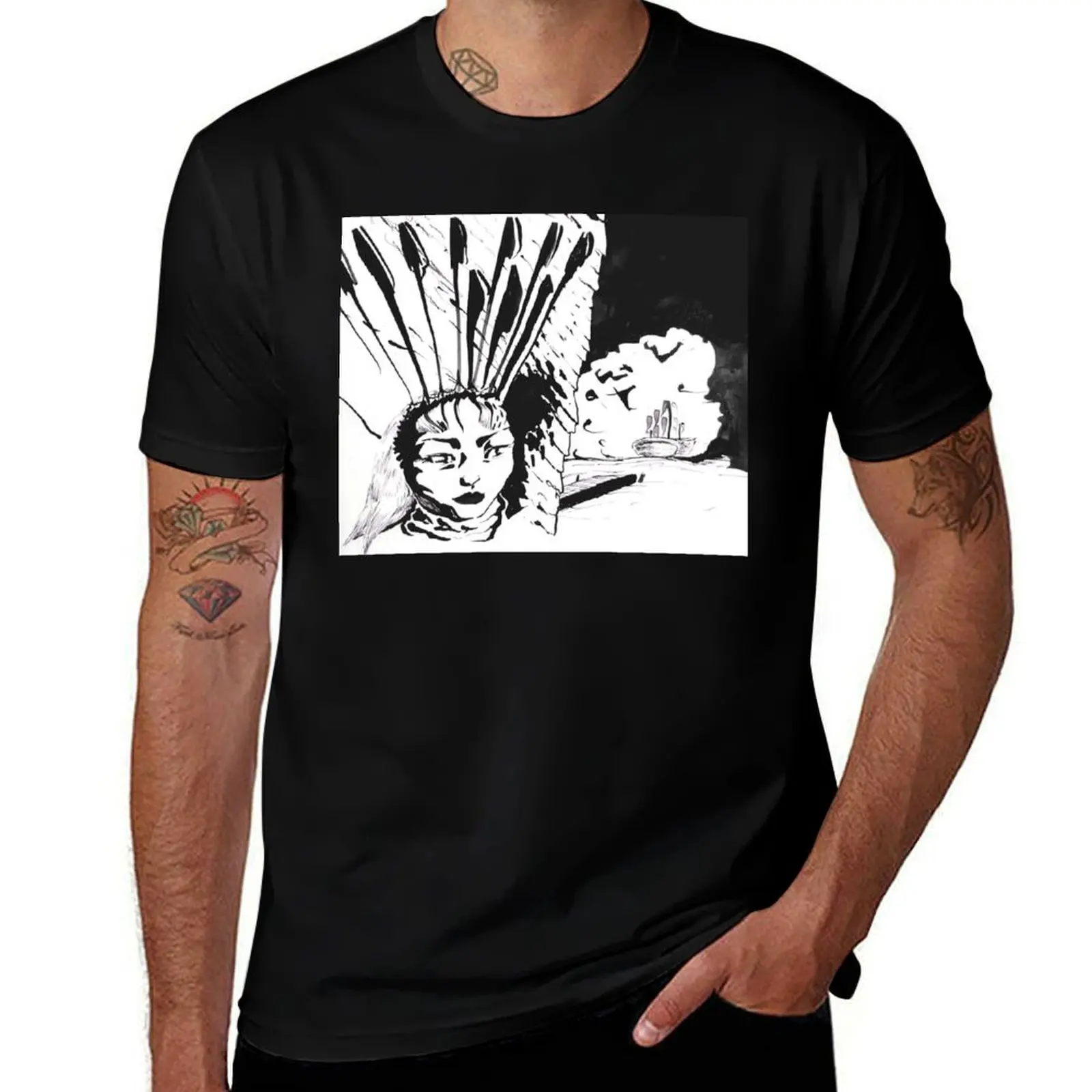 

Maybe the trip T-Shirt funny shirt cotton boys whites heavyweights men clothing