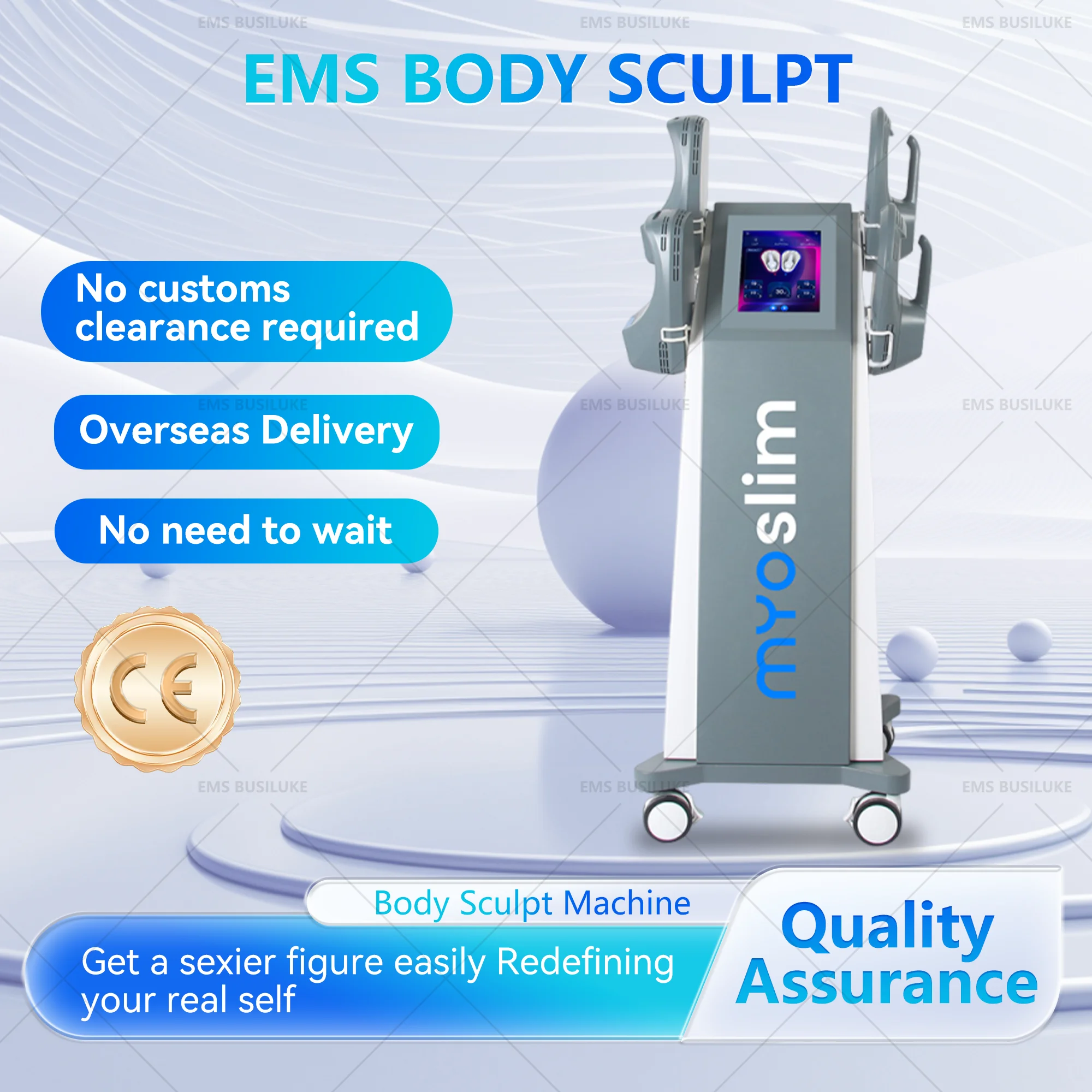 

MYOslim Magnetic ShapingEMS Weight Shaping Slimming Beautiful Fitness Chest Abdominal MuscleVestLine Waist Abdomen ShaPing