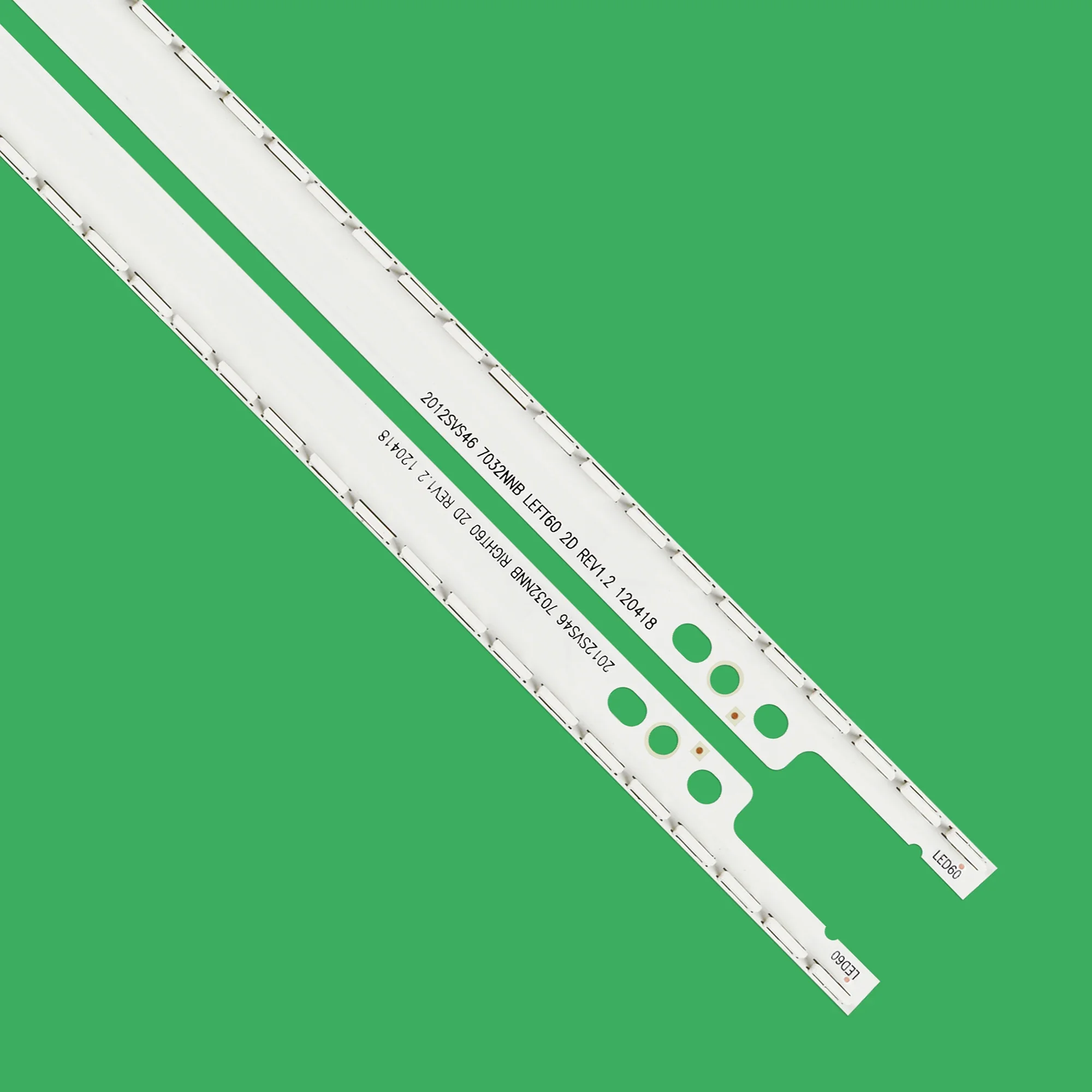 New 2PCS/Set 572mm LED Backlight Strip for UE46ES6100W UE46ES6510U UE46ES6710 UE46ES6800 V2GE-460SMA-R3 V2GE-460SMB-R3