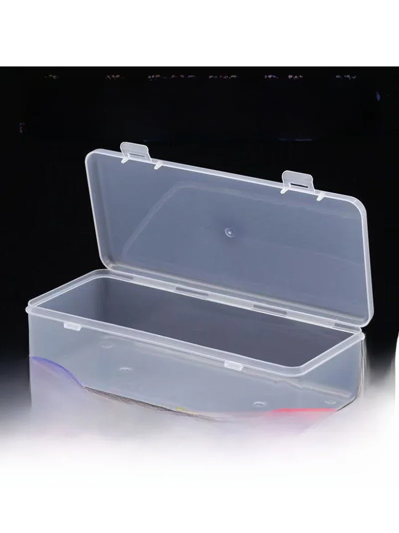 

Large Capacity Pencil Storage Box Transparent Pen Holder for Children's Coloring Sketching Pencil Case Drawing Storage Organizer