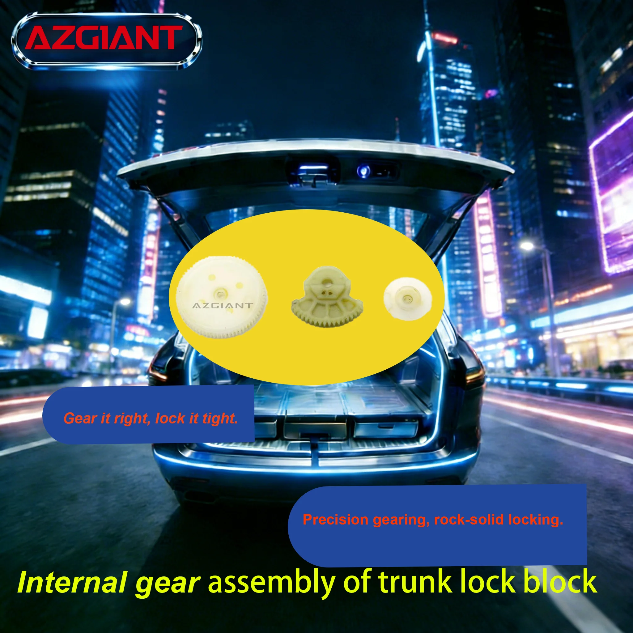 Precision Crafted for Lasting Reliability – AZGIANT Trunk Lock Block Internal Gear for Nissan Pulsar Sentra Sunny 1999-2005