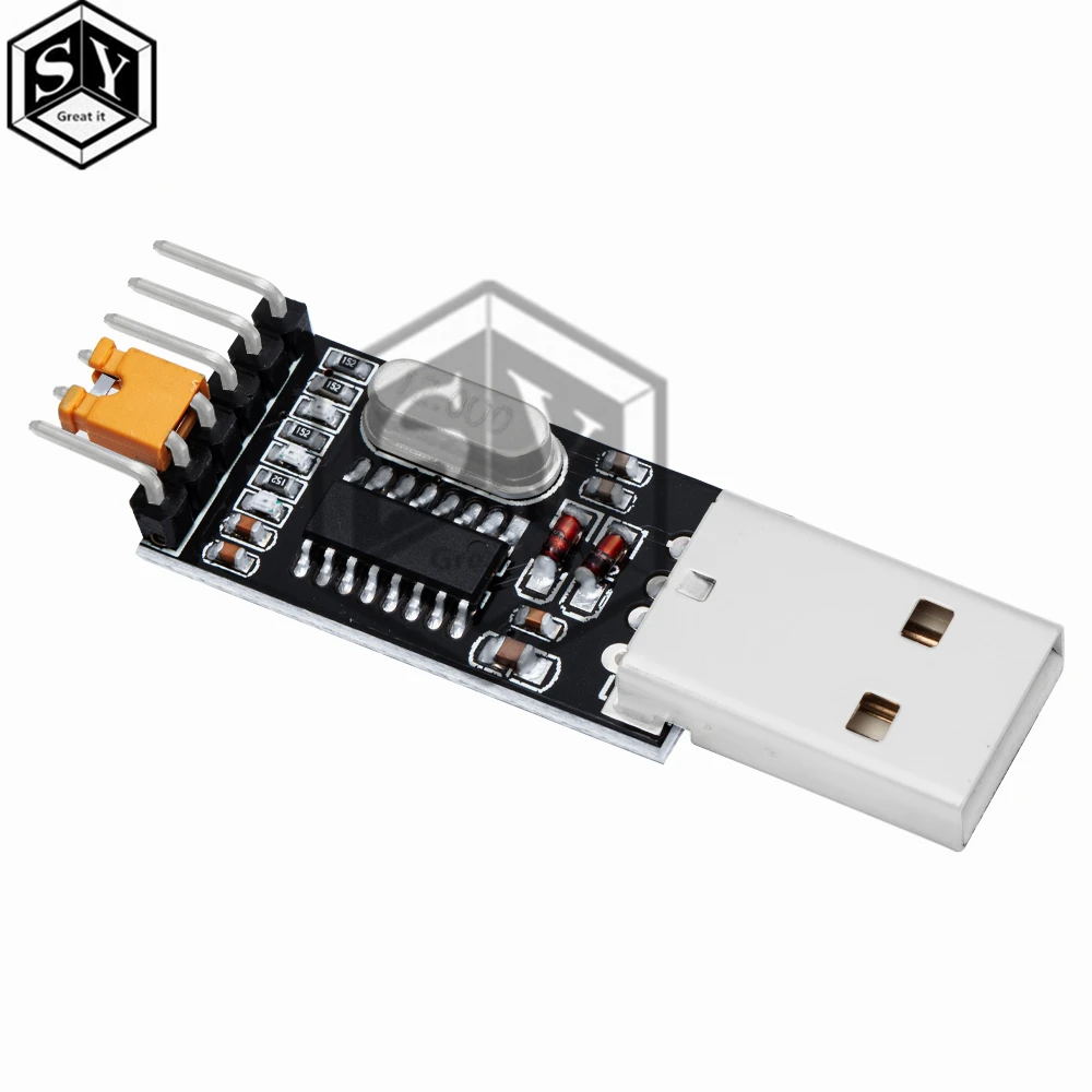 1PCS conversor USB TTL UART módulo CH340G CH340 3.3V 5V interruptor