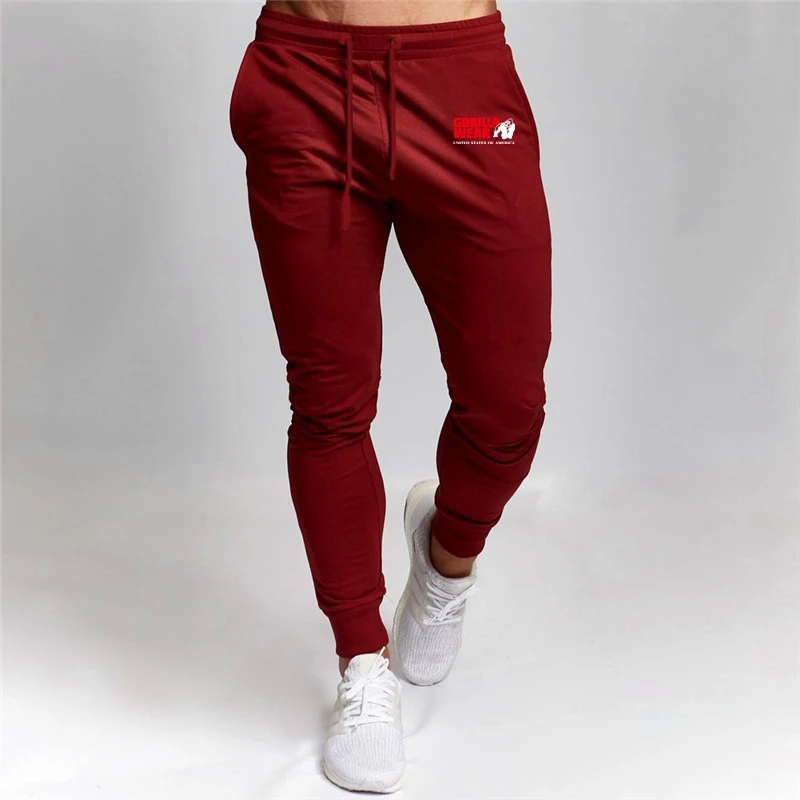 Spring and Summer Casual Pants New In Men\'s Clothing Trousers Thin Sport Jogging Tracksuits Sweatpants Gorilla Streetwear Pants