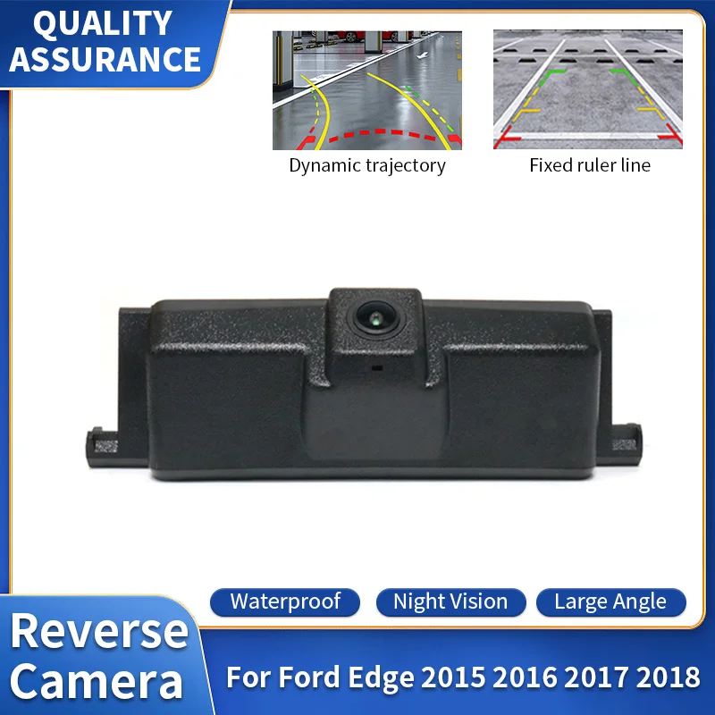 

HD CCD Rear View Reverse Camera For Ford Edge 2015 2016 2017 2018 Wide Angle Night Vision Waterproof Backup Camera