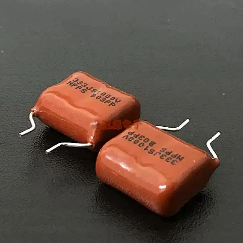10pcs-0.033UF 1000V 1KV imported from South Korea 1000V333 33NF NPPS CBB film capacitor