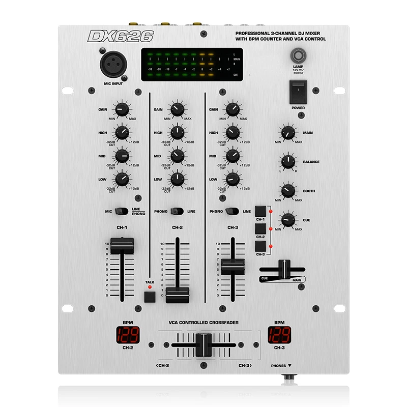 

Профессиональный трехпозиционный микшер DX626 для DJ Live микшер для сцены