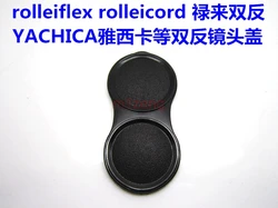 Twin-lens Front Lens Cap Hood Cover protector silicone per Rollei Rolleiflex T, Rolleiflex MX, Rollecord,Minolta autodle camera