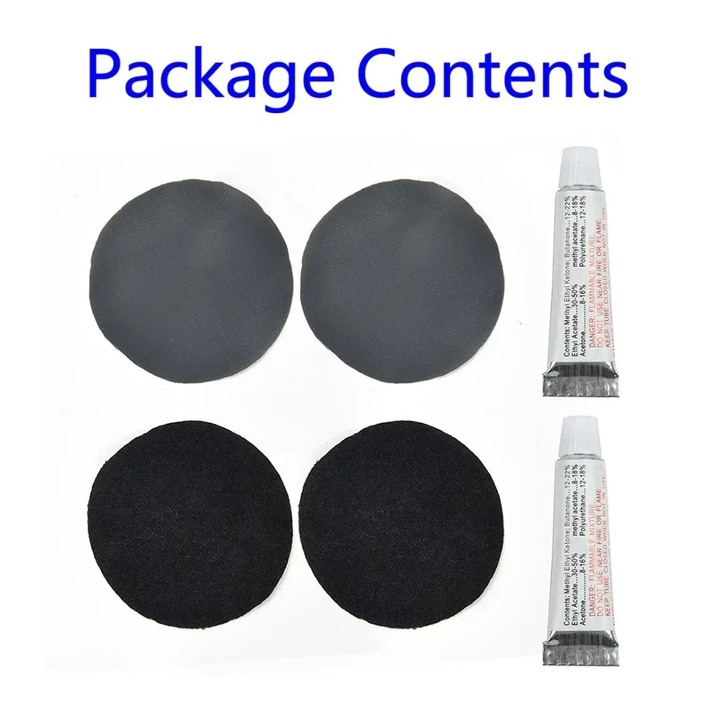 2 Set PVC Inflating Air Bed Boat Sofa Repair Kit Patches Glue Adhesive Patches For Air Mattress Self-inflating 11111