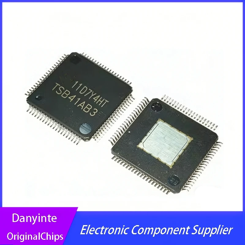 2Pcs/Lot  TSB41AB3PFP TSB41AB3 41AB3 QFP80