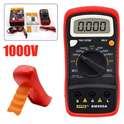 BM500A 1000V 1999M Digital Insulation Resistance Tester Meter Megohmmeter Megger Multimeter Electrical Instruments