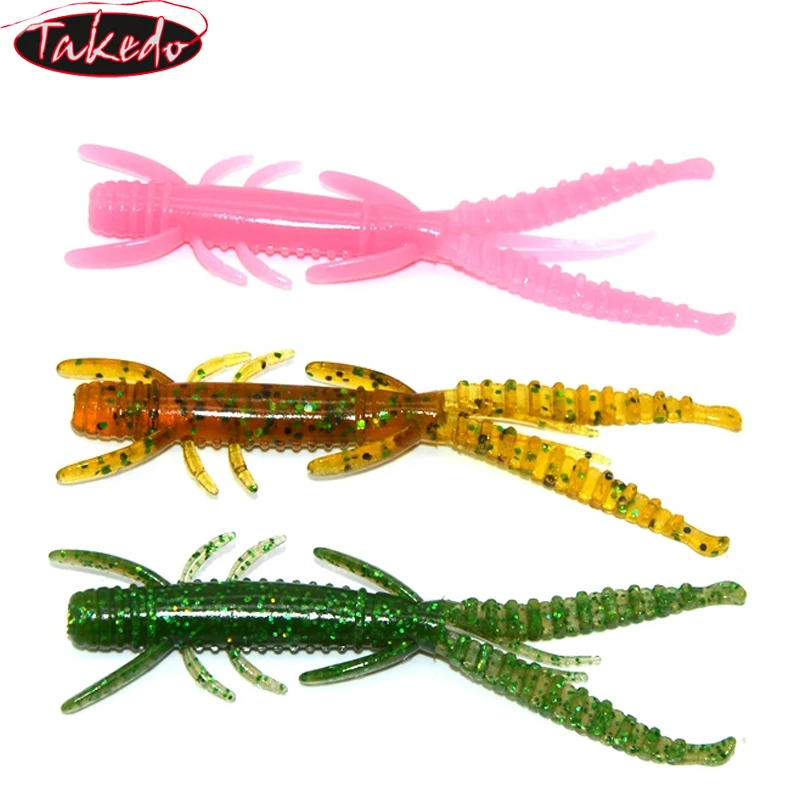 Cebos blandos Camarón TAKEDO PR19 – 7,6/8,9 cm para lubina - imagen 2