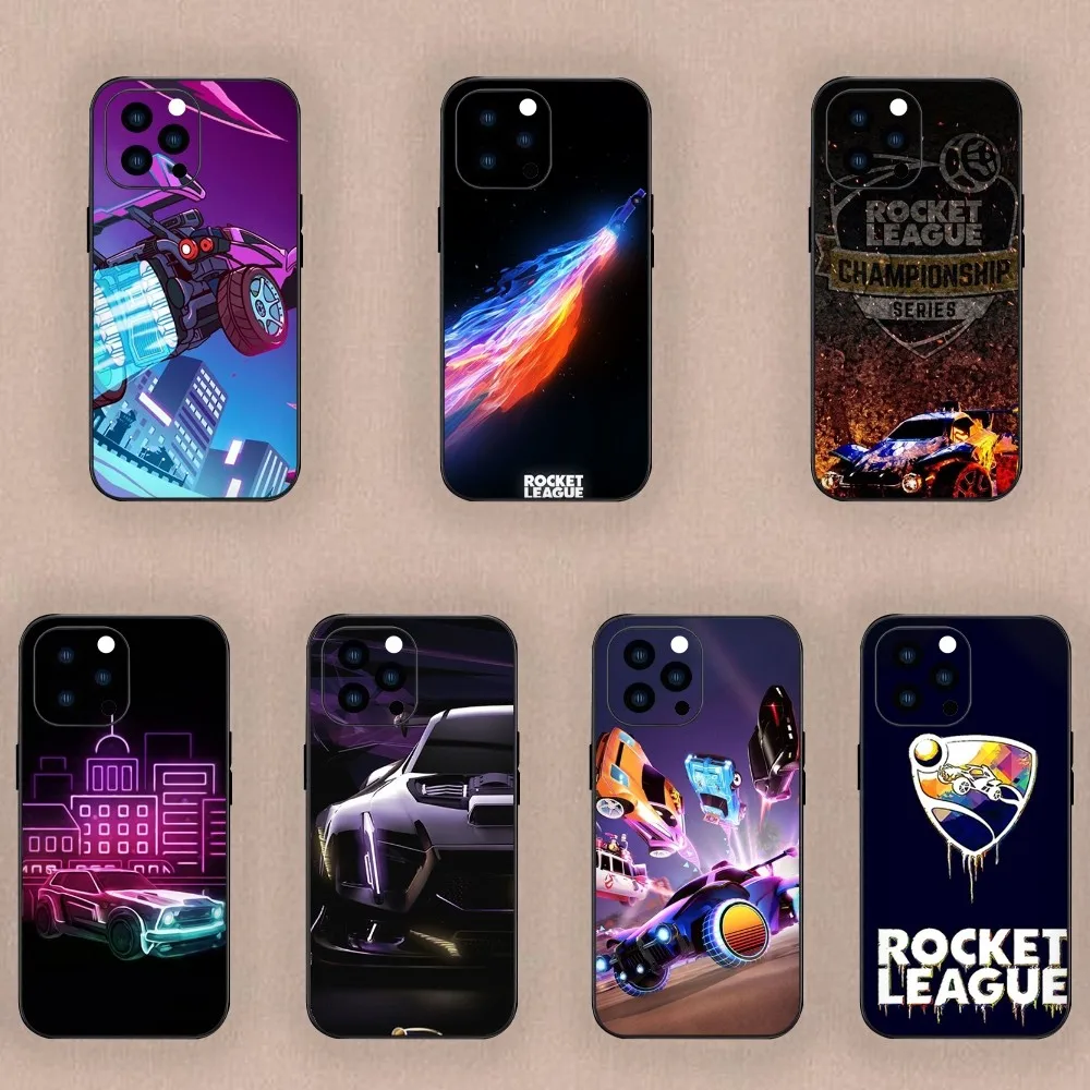 Rocket League Game Phone Case For Samsung A53 A55 A52S A70 A22 A71 A80 Black Case