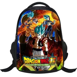 Anime Dragon Ball Z popularne Goku Vegeta Super plecaki dla nastolatków Violetta torba dla dzieci dziewczyny chłopcy prezenty szkolne Bookbags