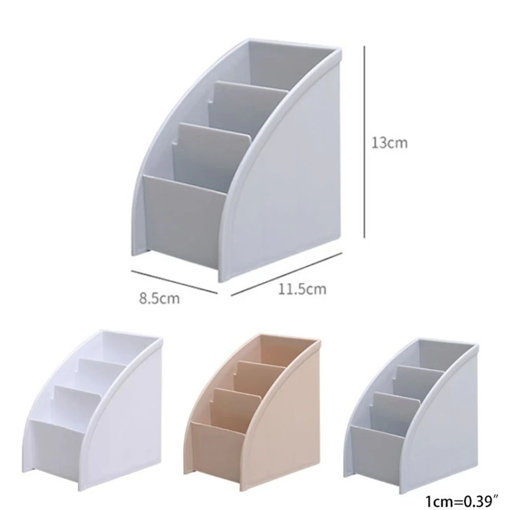 1/2/3PCS Plastic TV Remote Control Storage Holder Mobile Phone Holder Stand Washable Home Office Storage Boxes Desktop Storage
