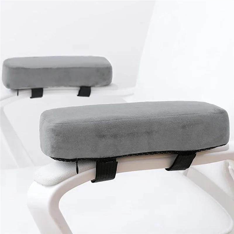 Fundas cómodas para reposabrazos de silla de juegos, 2 uds., para alivio de presión de codos y antebrazos