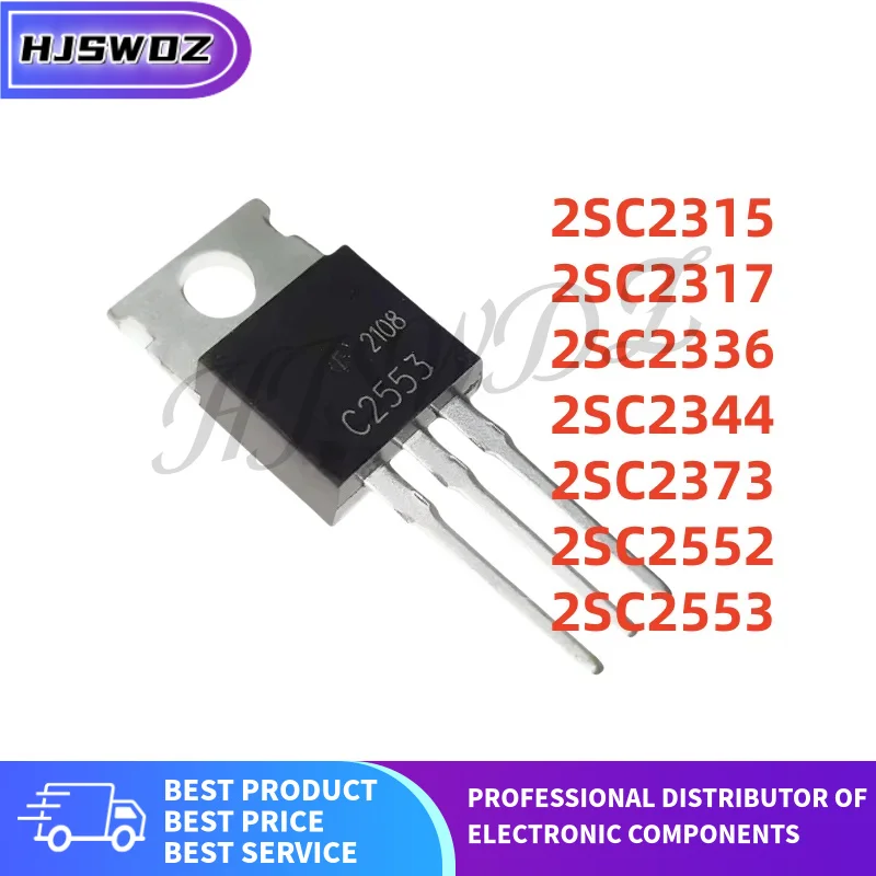 10Pcs/lot 2SC2317 2SC2315 2SC2553 2SC2344 2SC2336 2SC2373 2SC2552 C2317 C2315 C2553 C2344 C2336 C2373 C2552 TO-220 NEW