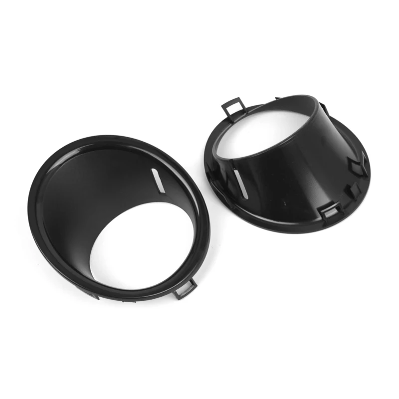 2 Trim Rings Fog Light Chrome Replacement for Mini Cooper R55 R56 R57 2007-2010 Trim Rings ABS Material for Fog light