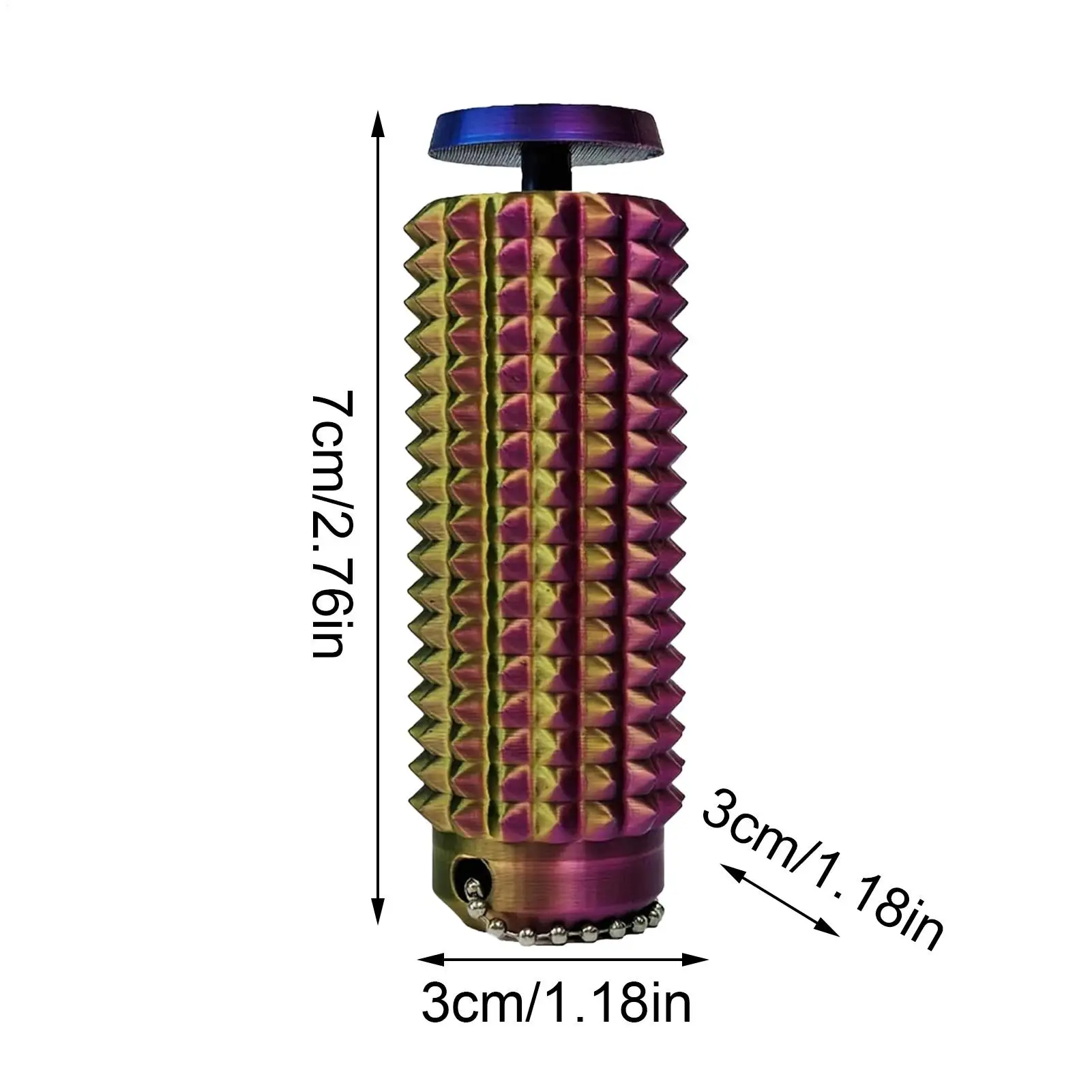 تململ المفاتيح شائكة الألعاب الحسية يده جيب كيرينغ للتحفيز الحسي إدارة الإجهاد المراهقين الكبار السفر المدرسي