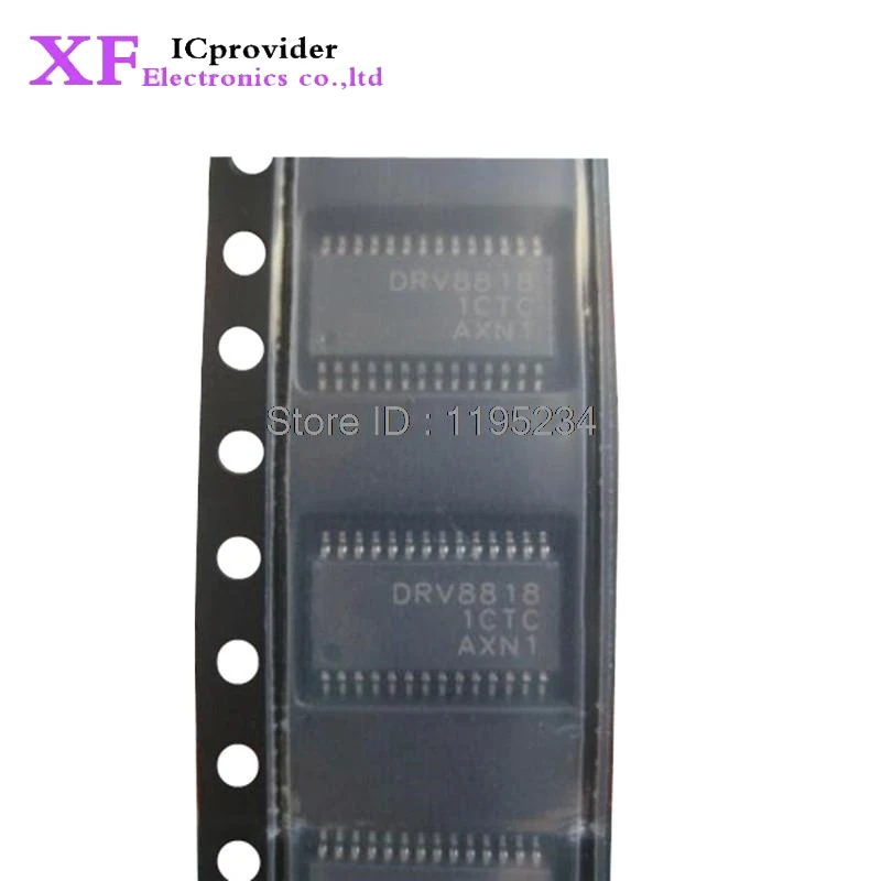 10pcs/lot DRV8818PWPR DRV8818P DRV8818 MTR DRV BIPLR 3-5.5V 28HTSSOP IC  best quality.