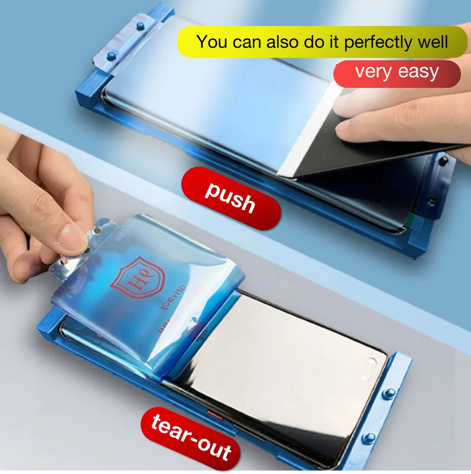 Para Samsung Galaxy S25 S24 S23 Ultra S22 S21 S20 S10 S9 S8 Note 20 10 9 8 Plus, protector de pantalla con kit de instalación, no de vidrio 2