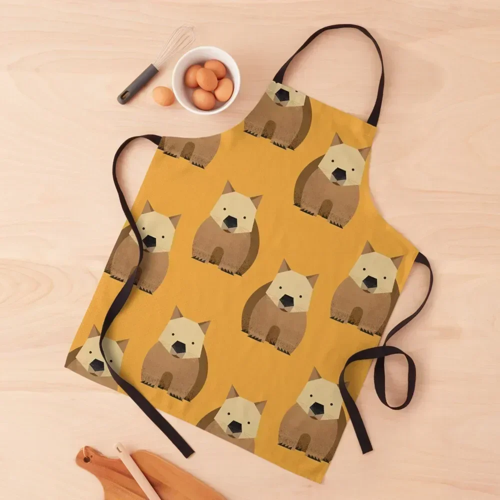 

Whimsy Wombat Apron Things For Home And Kitchen restaurant accessories For Kitchen Kitchen Apras Man Apron