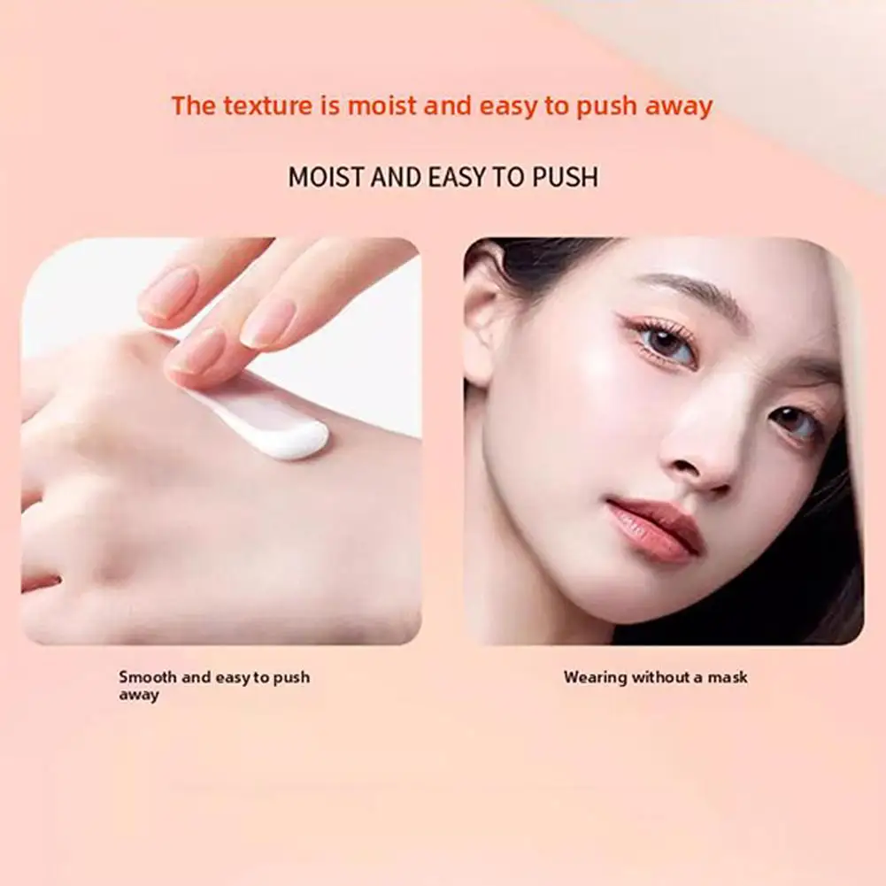Crema de maquillaje VC de 30g, crema de tono VC, blanqueamiento, cuidado iluminador, maquillaje perezoso, corrector humectante, crema de cuidado Natural de la piel F4P9