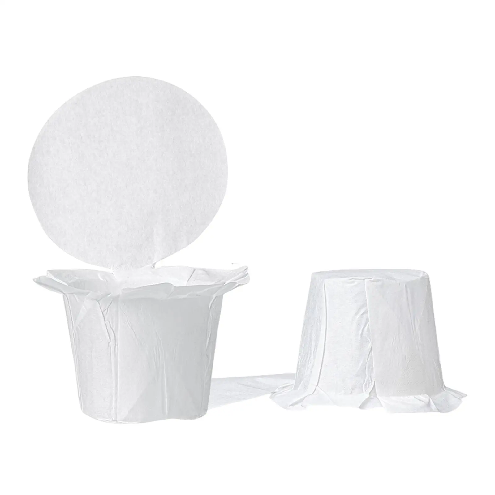 50 шт. фильтры для кофе с крышкой, бумажные фильтры для кофемашины, фильтры для кофемашины для 1,0 и 2,0, часть кофеварки