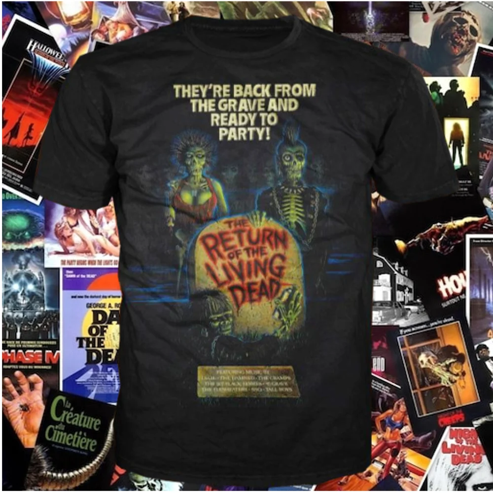 The Return of the Living Dead- Large Horror Movie T-Shirt